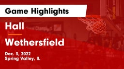Hall  vs Wethersfield  Game Highlights - Dec. 3, 2022