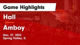 Hall  vs Amboy  Game Highlights - Dec. 27, 2022