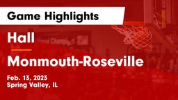 Hall  vs Monmouth-Roseville  Game Highlights - Feb. 13, 2023
