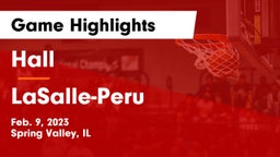 Hall  vs LaSalle-Peru  Game Highlights - Feb. 9, 2023