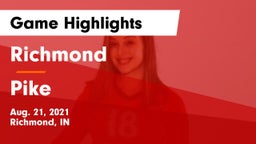 Richmond  vs Pike  Game Highlights - Aug. 21, 2021