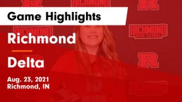 Richmond  vs Delta  Game Highlights - Aug. 23, 2021