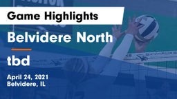 Belvidere North  vs tbd Game Highlights - April 24, 2021