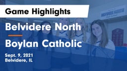 Belvidere North  vs Boylan Catholic Game Highlights - Sept. 9, 2021