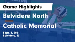 Belvidere North  vs Catholic Memorial Game Highlights - Sept. 4, 2021