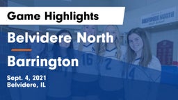 Belvidere North  vs Barrington  Game Highlights - Sept. 4, 2021