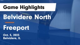 Belvidere North  vs Freeport  Game Highlights - Oct. 5, 2023