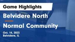Belvidere North  vs Normal Community  Game Highlights - Oct. 14, 2023
