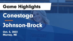 Conestoga  vs Johnson-Brock  Game Highlights - Oct. 5, 2022