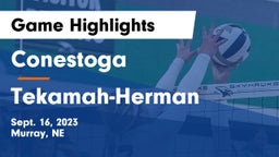 Conestoga  vs Tekamah-Herman  Game Highlights - Sept. 16, 2023