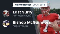 Recap: East Surry  vs. Bishop McGuinness  2018