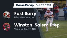 Recap: East Surry  vs. Winston-Salem Prep  2018