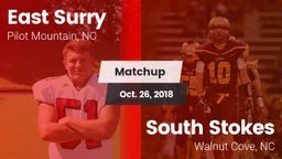 Matchup: East Surry High vs. South Stokes  2018