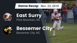 Recap: East Surry  vs. Bessemer City  2018