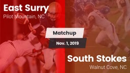 Matchup: East Surry High vs. South Stokes  2019