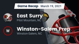 Recap: East Surry  vs. Winston-Salem Prep  2021