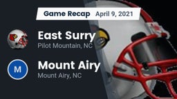 Recap: East Surry  vs. Mount Airy  2021