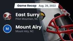 Recap: East Surry  vs. Mount Airy  2022