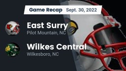 Recap: East Surry  vs. Wilkes Central  2022