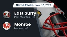 Recap: East Surry  vs. Monroe  2022