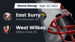 Recap: East Surry  vs. West Wilkes  2023