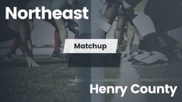 Matchup: Northeast vs. Henry County  2016