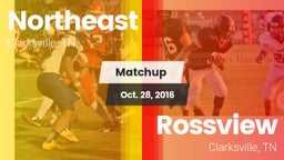 Matchup: Northeast vs. Rossview  2016