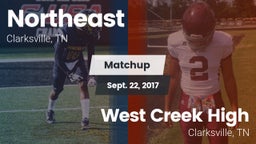 Matchup: Northeast vs. West Creek High 2017