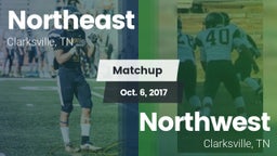Matchup: Northeast vs. Northwest  2017