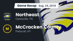 Recap: Northeast  vs. McCracken County  2018