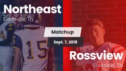 Matchup: Northeast vs. Rossview  2018