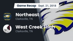 Recap: Northeast  vs. West Creek High 2018