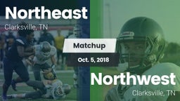 Matchup: Northeast vs. Northwest  2018