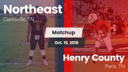 Matchup: Northeast vs. Henry County  2018
