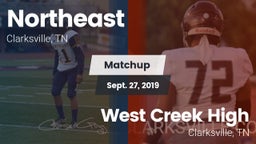 Matchup: Northeast vs. West Creek High 2019