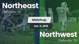 Matchup: Northeast vs. Northwest  2019