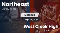 Matchup: Northeast vs. West Creek High 2020