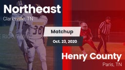 Matchup: Northeast vs. Henry County  2020