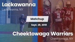 Matchup: Lackawanna High vs. Cheektowaga Warriors 2018