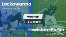 Matchup: Lackawanna High vs. Lewiston-Porter  2018