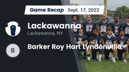 Recap: Lackawanna  vs. Barker Roy Hart Lyndonville 2022