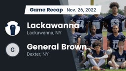 Recap: Lackawanna  vs.  General Brown  2022