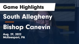South Allegheny  vs Bishop Canevin  Game Highlights - Aug. 29, 2022