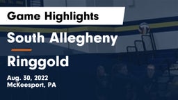 South Allegheny  vs Ringgold  Game Highlights - Aug. 30, 2022