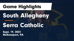 South Allegheny  vs Serra Catholic  Game Highlights - Sept. 19, 2022