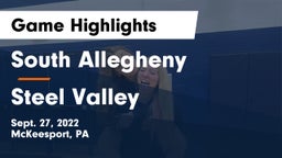 South Allegheny  vs Steel Valley Game Highlights - Sept. 27, 2022