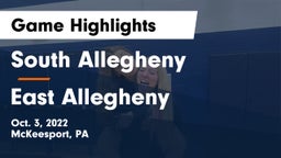South Allegheny  vs East Allegheny Game Highlights - Oct. 3, 2022