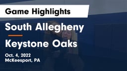 South Allegheny  vs Keystone Oaks Game Highlights - Oct. 4, 2022