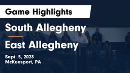 South Allegheny  vs East Allegheny Game Highlights - Sept. 5, 2023
