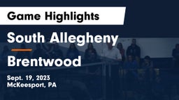 South Allegheny  vs Brentwood  Game Highlights - Sept. 19, 2023